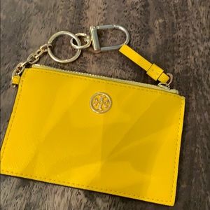 Tory Burch Robinson Card Keychain